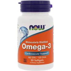 Now Foods Fatty Acids Now Foods Omega-3 Molecularly Distilled 30 pcs