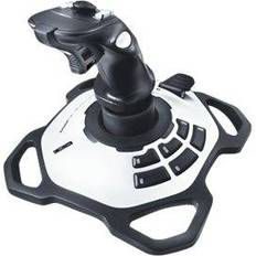 Best Flight Sticks Logitech Extreme 3D Pro Joystick - Black/Silver