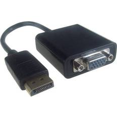 Connekt Gear DisplayPort - VGA M-F 0.2m