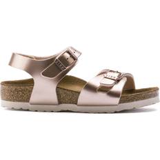 Sandals Children's Shoes Birkenstock Kid's Rio Birko Flor - Electric Metallic Copper