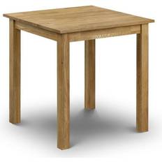 Natural Dining Tables Julian Bowen Coxmoor Dining Table 75x75cm