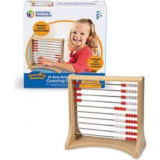 Metal Abacus Learning Resources 10 Row Rekenrek Counting Frame