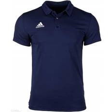 Adidas Slim Polo Shirts Adidas Core 18 Climalite Polo Shirt Men - Dark Blue/White