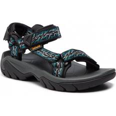Black Sport Sandals Teva Terra Fi 5 Universal - Manzanita Deep Lake