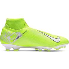 Nike Yellow Football Shoes Nike Phantom Vision Elite Dynamic Fit FG M - Volt/Barely Volt/White