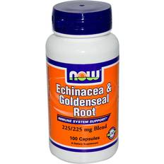 Now Foods Echinacea & Goldenseal Root 100 pcs