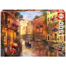 Family Puzzle Classic Jigsaw Puzzles Educa Sunset in Venice 1500 Pieces