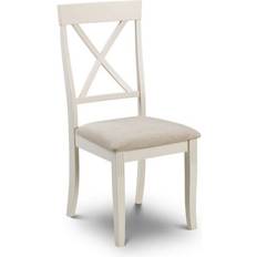 Julian Bowen Davenport Ivory Kitchen Chair 97cm