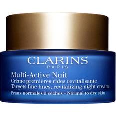 Clarins Paraben Free Facial Creams Clarins Multi-Active Night for Normal to Dry Skin 50ml