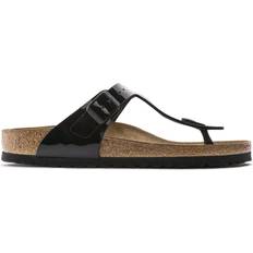 Birkenstock Gizeh Birko-Flor Patent - Black/Patent