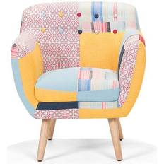 Polyester Armchairs Beliani Melby Armchair 77cm