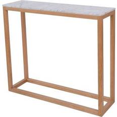 Natural Console Tables LPD Furniture Harlow Console Table 25x90cm