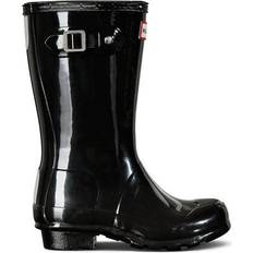 Buckle Wellingtons Children's Shoes Hunter Big Kid's Original Gloss - Black