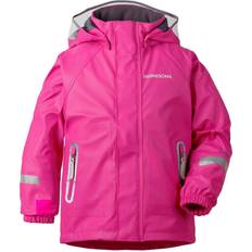 Padded Rain Jackets Children's Clothing Didriksons Skip Kid's Jacket - Plastic Pink (502654-322)