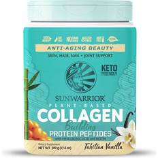 Glycine Supplements Sunwarrior Collagen Building Protein Peptides Tahitian Vanilla 500g