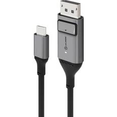 Alogic USB C - DisplayPort M-M 2m