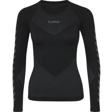 Hummel Sportswear Garment Base Layer Tops Hummel First Seamless Jersey L/S Women - Black