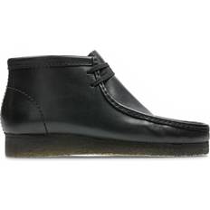 Clarks Wallabee - Black Leather