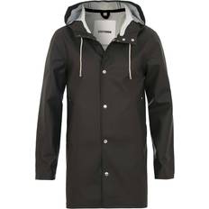 Cotton Rain Jackets & Rain Coats Stutterheim Stockholm Raincoat Unisex - Black