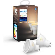 Philips Hue White Ambience LED Lamps 5W GU10 2-pack