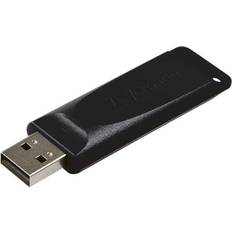 64 GB - USB 2.0 - USB-A USB Flash Drives Verbatim Store 'n' Go Slider 64GB USB 2.0