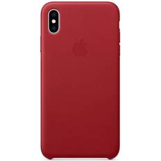 Apple Leather Case (PRODUCT)RED for iPhone XS Max