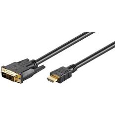 MicroConnect HDMI - DVI-D Single Link 1m