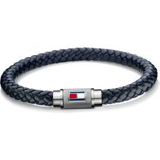 Tommy Hilfiger Braided Bracelet - Blue/Silver