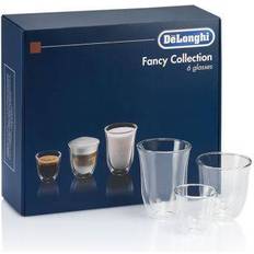 Glass Latte Glasses De'Longhi Fancy Collection Latte Glass 3pcs