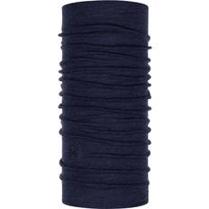 Skiing Scarfs Buff Merino Midweight Neckwear Unisex - Night Blue Melange