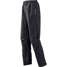 3XL - Women Rain Trousers Vaude Fluid Pants - Black