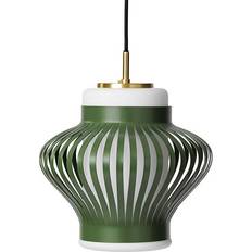 Warm Nordic Opal Lamella Pendant Lamp 26cm