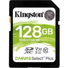 Kingston Canvas Select Plus SDXC Class 10 UHS-I U3 V30 100/85MB/s 128GB