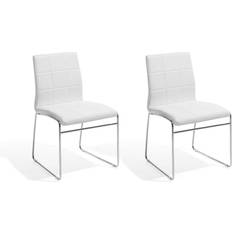 Silver/Chrome Kitchen Chairs Hay Kiron Kitchen Chair 83.8cm 2pcs