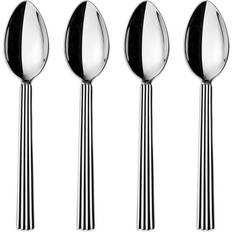 Polished Tea Spoons Georg Jensen Bernadotte Tea Spoon 4pcs