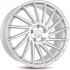 Keskin KT17 Hurricane Silver Front Polished 10x22 5/130 ET50 B71.5