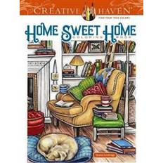 Creative Haven Home Sweet Home Coloring Book (Paperback, 2019)