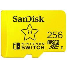 SanDisk microSDXC Memory Cards SanDisk Nintendo Switch microSDXC Class 10 UHS-I U3 V30 100/90MB/s 256GB