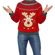 Smiffys Christmas Jumper - Red