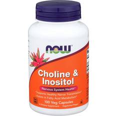 Now Foods Fatty Acids Now Foods Choline & Inositol 500mg 100 pcs