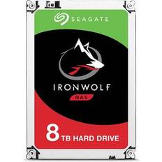 Seagate 3.5" - HDD Hard Drives - Internal Seagate IronWolf ST8000VN004 8TB