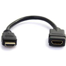 StarTech 2.0 HDMI - HDMI M-F Adapter 0.2m