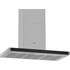 90cm - Wall Mounted Extractor Fans - Washable Filters Neff D95BMP5N0B 90cm, Stainless Steel
