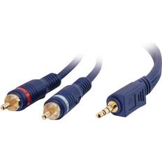 C2G Velocity One 3.5mm - 2RCA 3.7m