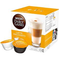 Best K-cups & Coffee Pods Nescafé Dolce Gusto Latte Macchiato 16pcs