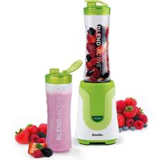 Ice Crusher Smoothie Blenders Breville Blend-Active Single Bottle