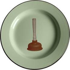 Green Dinner Plates Seletti Toiletpaper Plunger Dinner Plate 26cm