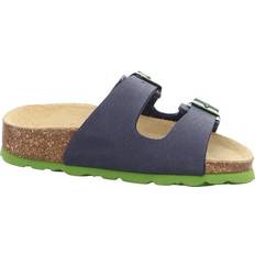 Buckle Slippers Children's Shoes Superfit Footbed Slippers Blue/Green Estate