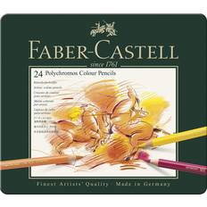 Faber-Castell Pencils Faber-Castell Polychromos Colour Pencils Tin 24-pack