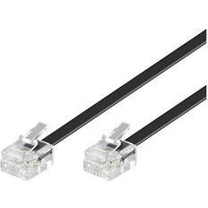 MicroConnect Flat RJ11-RJ11 3m